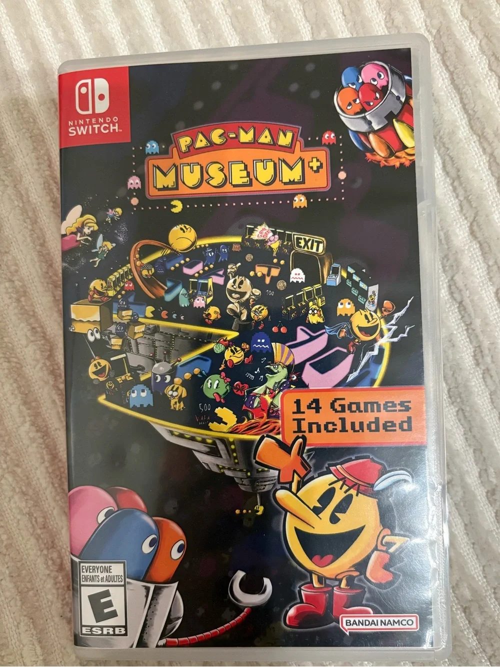 Pac-Man Museum+ for Nintendo Switch - Black Cover Art